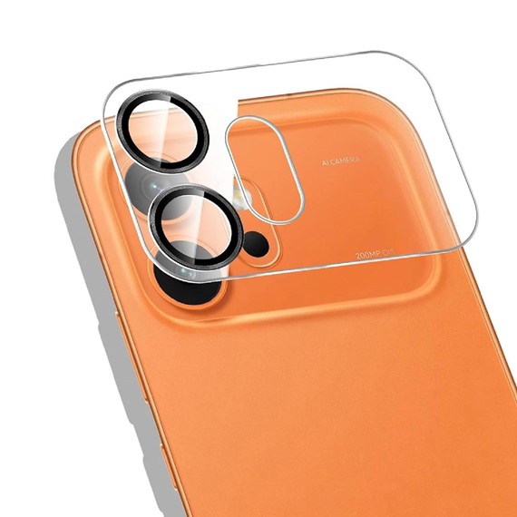 Microsonic Honor 600 5G Kamera Lens Koruma Camı Siyah 2