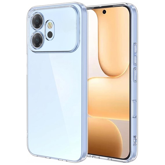 Microsonic Honor 600 5G Kılıf Transparent Soft Şeffaf 1