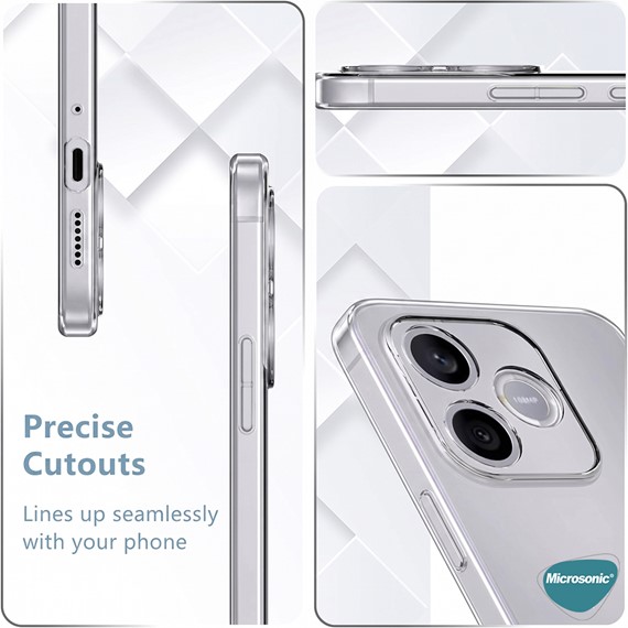 Microsonic Honor 600 Lite 5G Kılıf Transparent Soft Şeffaf 3