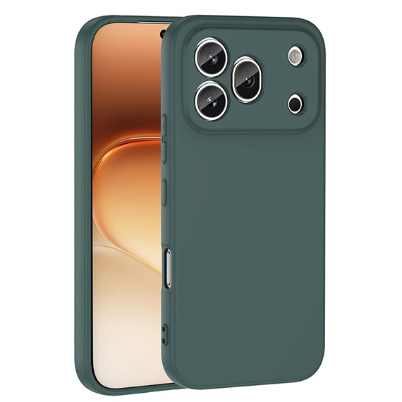 Microsonic Honor 600 Pro 5G Kılıf Groovy Soft Koyu Yeşil 1