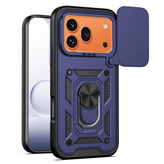 Microsonic Honor 600 Pro 5G Kılıf Impact Resistant Lacivert 1