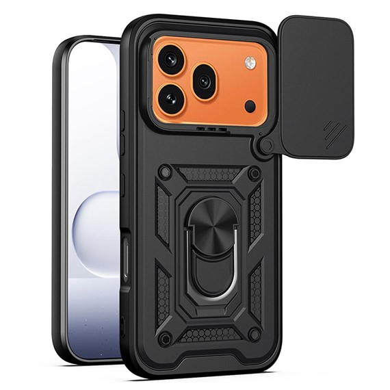 Microsonic Honor 600 Pro 5G Kılıf Impact Resistant Siyah 1