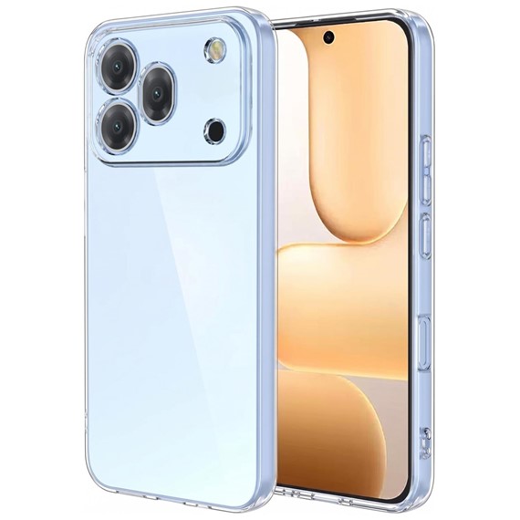 Microsonic Honor 600 Pro 5G Kılıf Transparent Soft Şeffaf 1