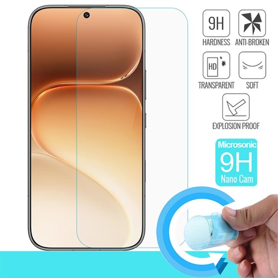 Microsonic Honor 600 Pro 5G Nano Glass Cam Ekran Koruyucu 2