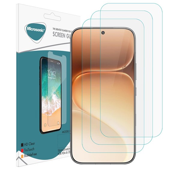 Microsonic Honor 600 5G Screen Protector Nano Glass Cam Ekran Koruyucu 3 lü Paket 2