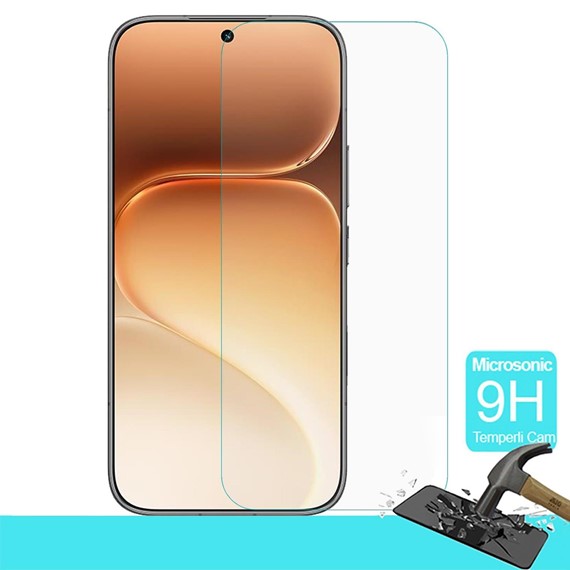 Microsonic Honor 600 5G Tempered Glass Cam Ekran Koruyucu 2
