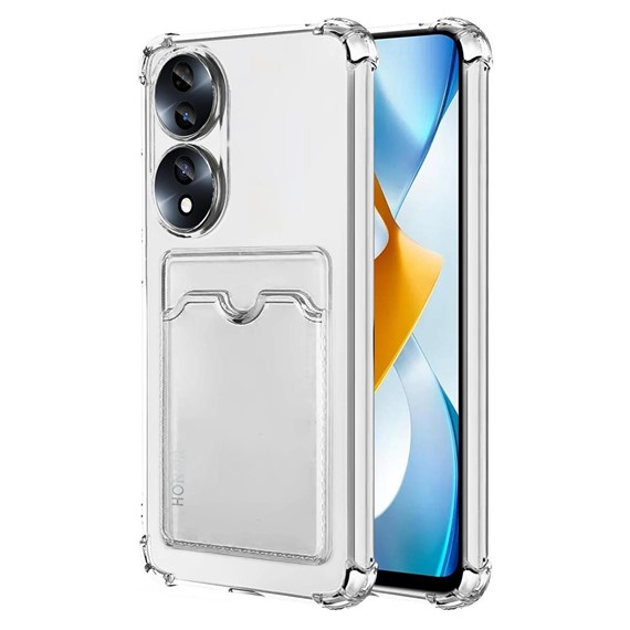 Microsonic Honor 70 Card Slot Shock Kılıf Şeffaf 1