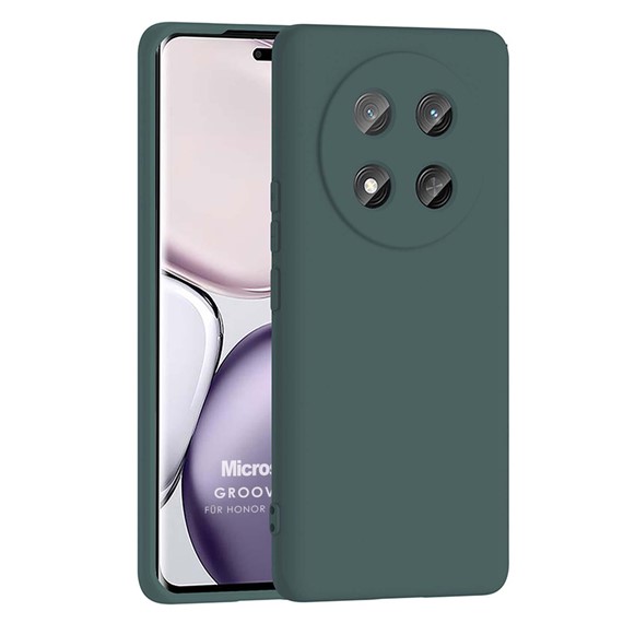 Microsonic Honor Magic 7 Lite Kılıf Groovy Soft Koyu Yeşil 1
