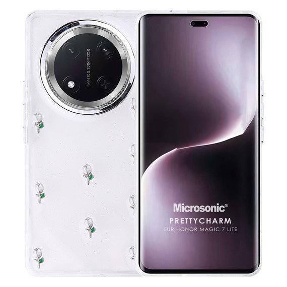 Microsonic Honor Magic 7 Lite Kılıf PrettyCharm Tulip 1