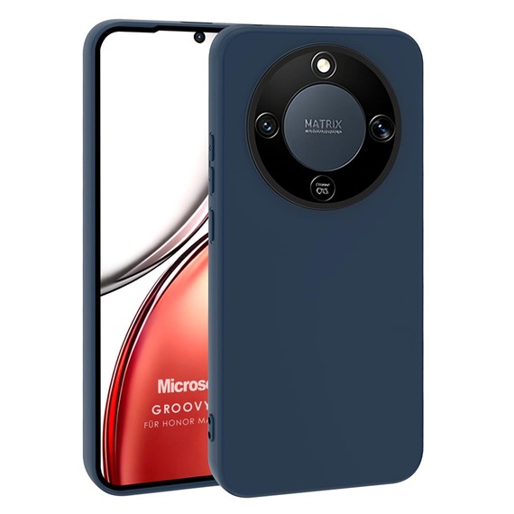 Microsonic Honor Magic 8 Lite Kılıf Groovy Soft Lacivert 1