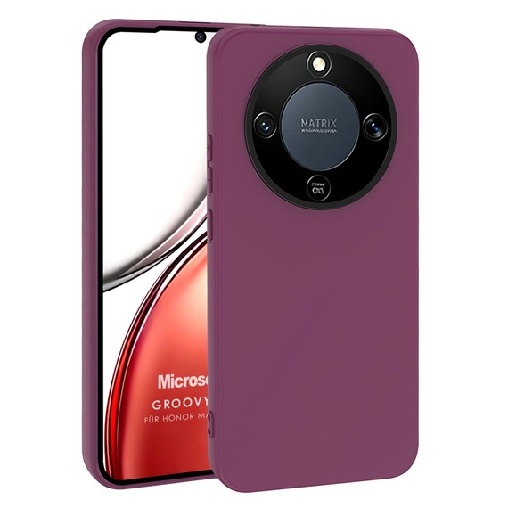 Microsonic Honor Magic 8 Lite Kılıf Groovy Soft Mor 1