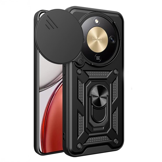 Microsonic Honor Magic 8 Lite Kılıf Impact Resistant Siyah 1