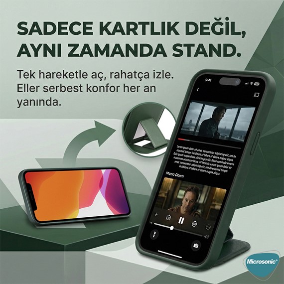 Microsonic Xiaomi Redmi Note 15 Pro Plus 5G Kılıf PocketPro Litchi Lacivert 4