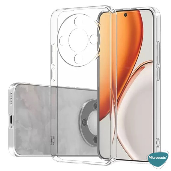 Microsonic Honor Magic 8 Lite Kılıf Transparent Soft Şeffaf 2