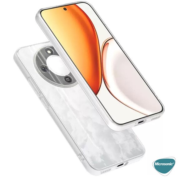 Microsonic Honor Magic 8 Lite Kılıf Transparent Soft Şeffaf 3
