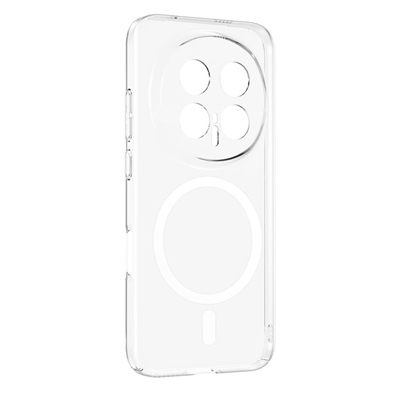 Microsonic Honor Magic 8 Pro 5G Kılıf MagSafe Clear Sararmaz Şeffaf 3