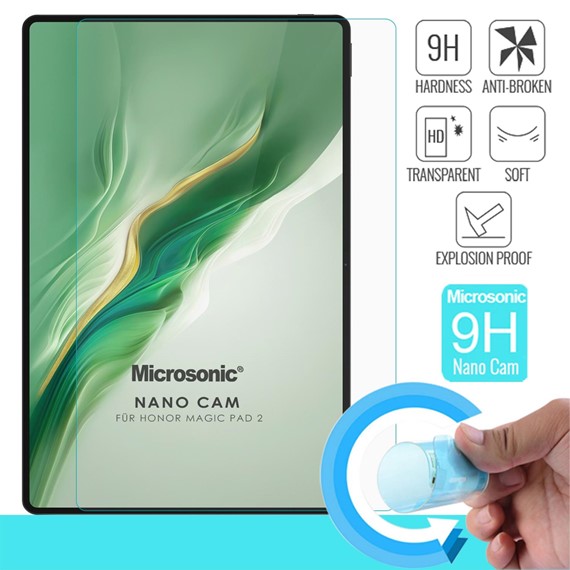 Microsonic Honor Magic Pad 2 Nano Glass Cam Ekran Koruyucu 2