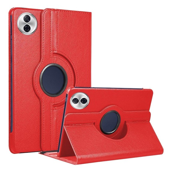 Microsonic Honor Pad 10 Kılıf 360 Rotating Stand Deri Kırmızı 1
