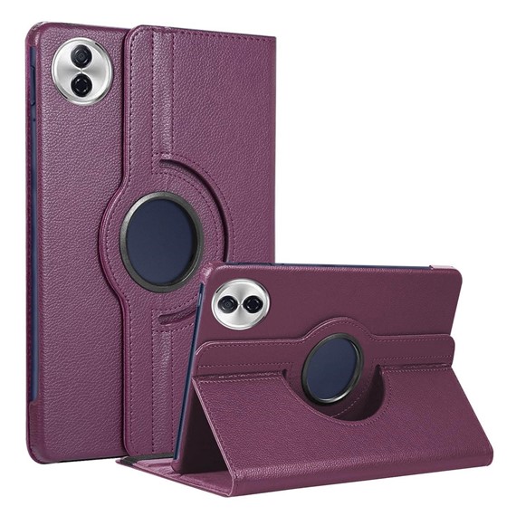 Microsonic Honor Pad 10 Kılıf 360 Rotating Stand Deri Mor 1