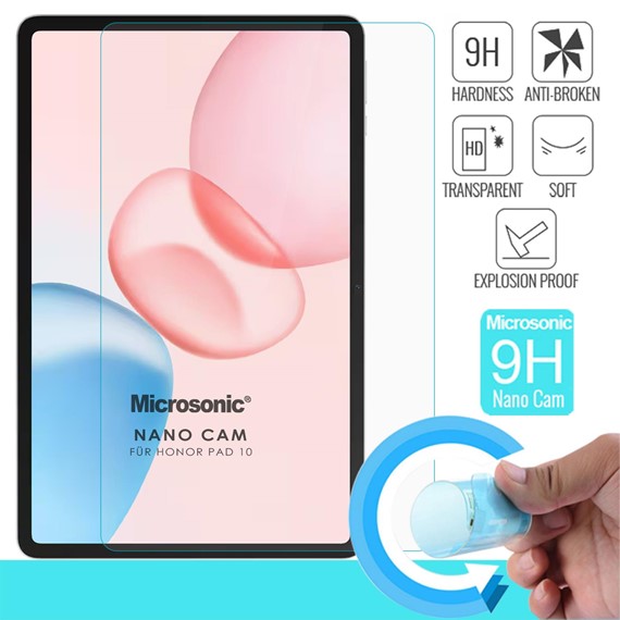 Microsonic Honor Pad 10 Nano Glass Cam Ekran Koruyucu 2