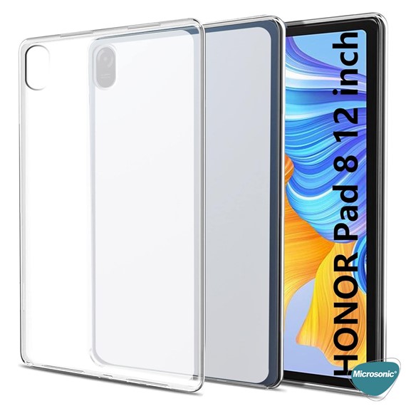 Microsonic Honor Pad 8 Kılıf Transparent Soft Şeffaf 4