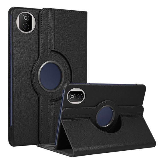Microsonic Honor Pad X7 Kılıf 360 Rotating Stand Deri Siyah 1