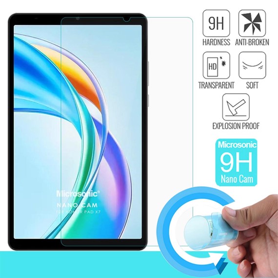 Microsonic Honor Pad X7 Nano Glass Cam Ekran Koruyucu 2