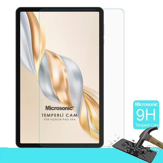 Microsonic Honor Pad X9A Tempered Glass Cam Ekran Koruyucu 2