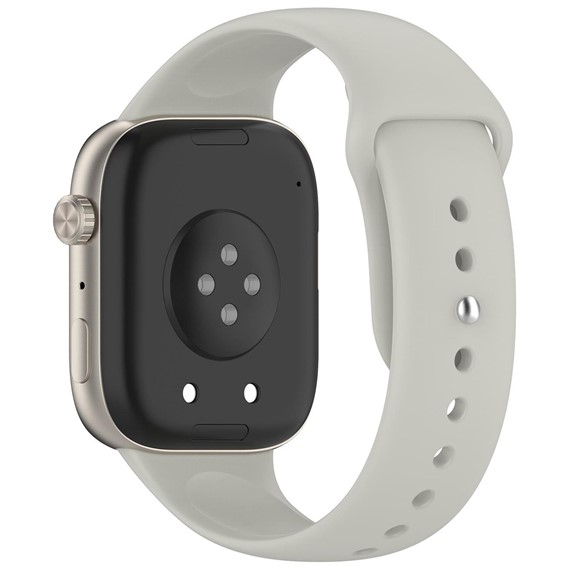Microsonic Honor Watch X5i Kordon Silicone Sport Band Bej 3