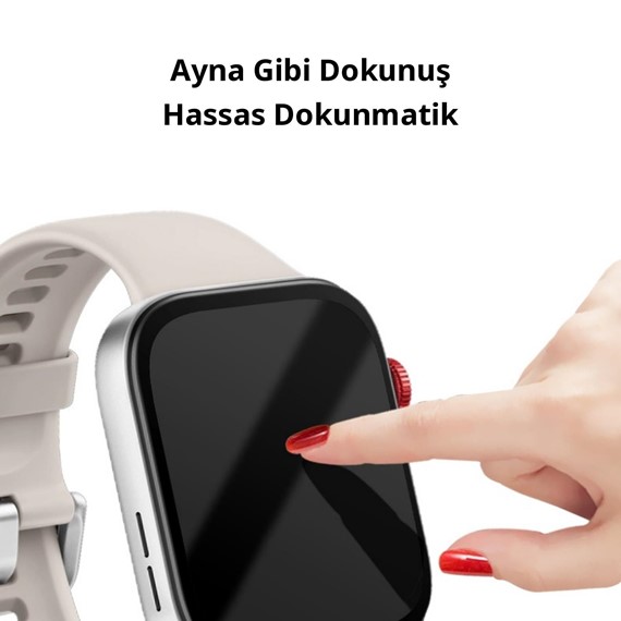 Microsonic Honor Watch X5i Tam Kaplayan Nano Ekran Koruyucu Siyah 4