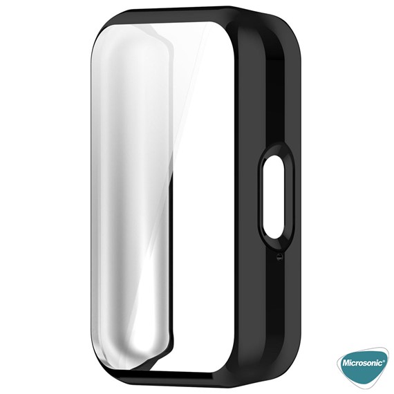 Microsonic Huawei Band 11 Kılıf 360 Full Round Soft Silicone Siyah 3
