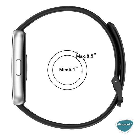 Microsonic Huawei Band 11 Kordon Silicone Sport Band Beyaz 6