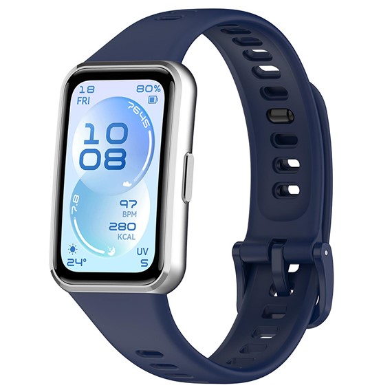 Microsonic Huawei Band 11 Pro Kordon Silicone Sport Band Lacivert 2