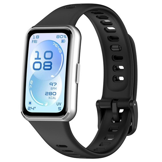 Microsonic Huawei Band 11 Pro Kordon Silicone Sport Band Siyah 2