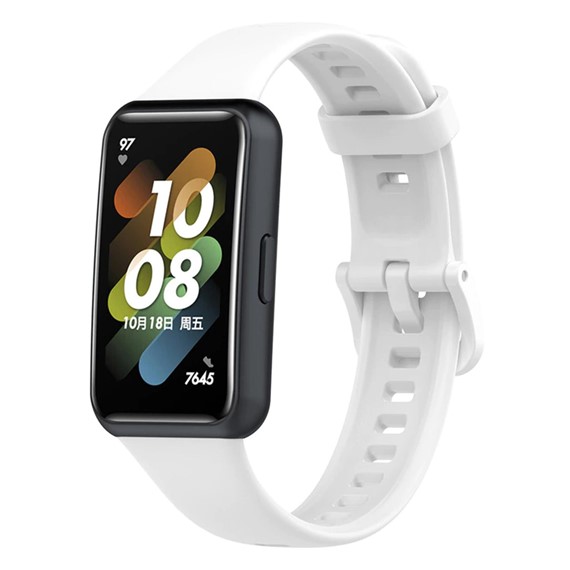 Microsonic Huawei Band 7 Kordon Silicone Sport Band Beyaz 2