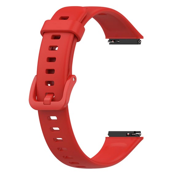 Microsonic Huawei Band 7 Kordon Silicone Sport Band Kırmızı 1