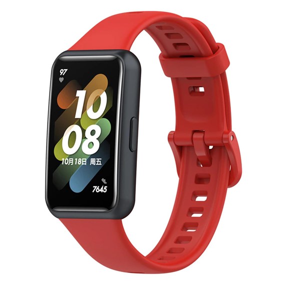 Microsonic Honor Band 7 Kordon Silicone Sport Band Kırmızı 2