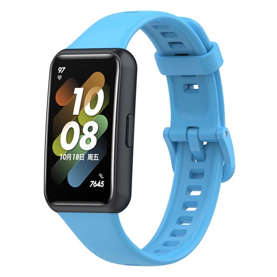 Microsonic Huawei Band 7 Kordon Silicone Sport Band Mavi 2