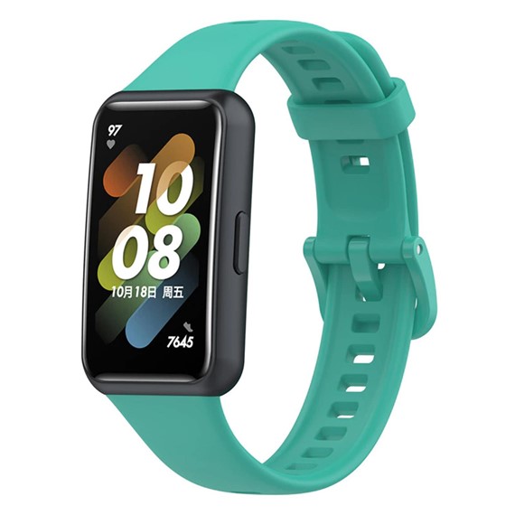 Microsonic Huawei Band 7 Kordon Silicone Sport Band Su Yeşili 2