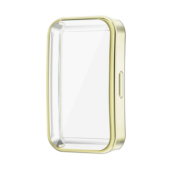 Microsonic Huawei Band 9 Kılıf 360 Full Round Soft Silicone Gold 3