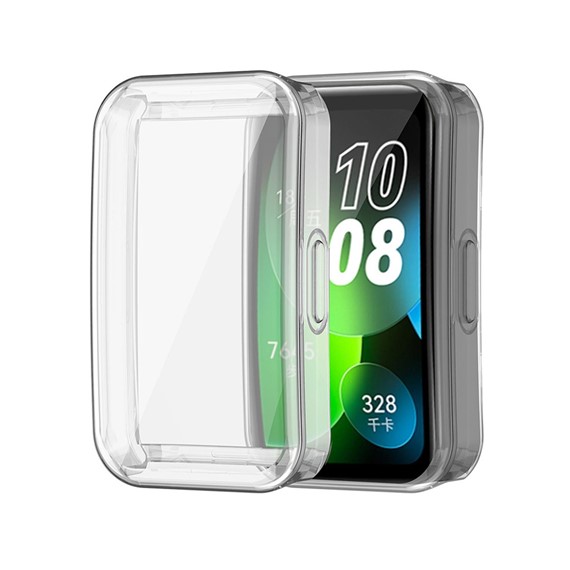 Microsonic Huawei Band 9 Kılıf 360 Full Round Soft Silicone Şeffaf 2