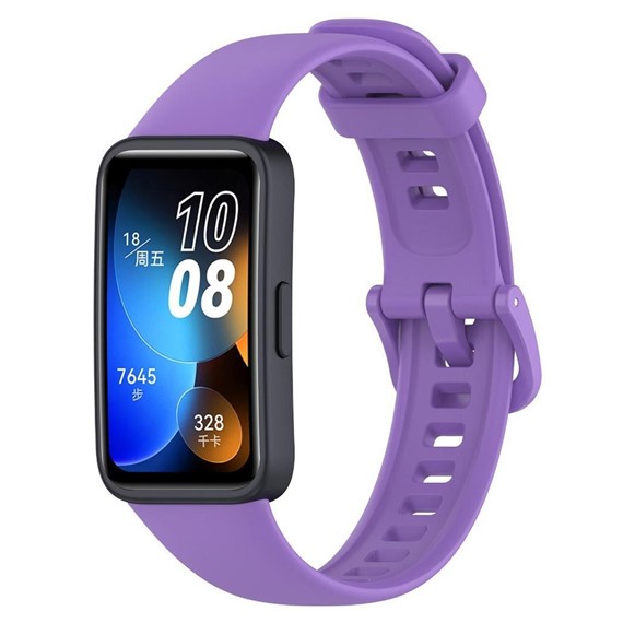 Microsonic Huawei Band 8 Kordon Silicone Sport Band Lila 2