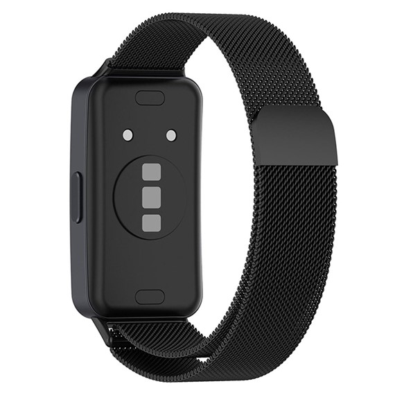 Microsonic Huawei Band 8 Milanese Loop Kordon Siyah 2