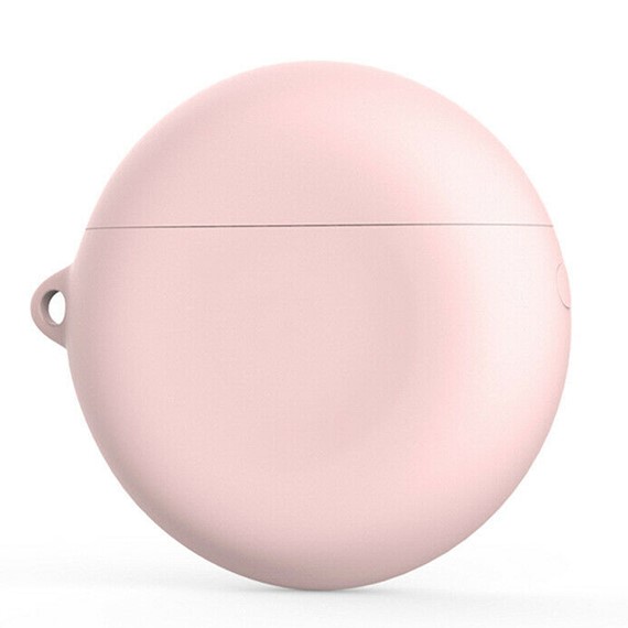 Microsonic Huawei FreeBuds 3 Mat Silikon Kılıf Pembe 1