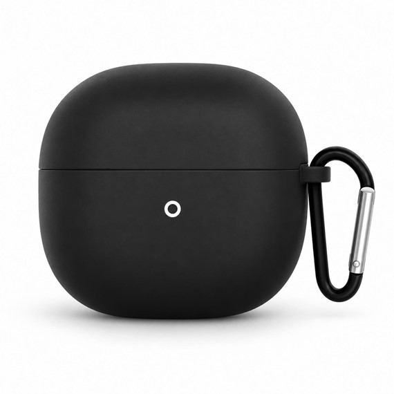 Microsonic Huawei FreeBuds 7 Mat Silikon Kılıf Siyah 1
