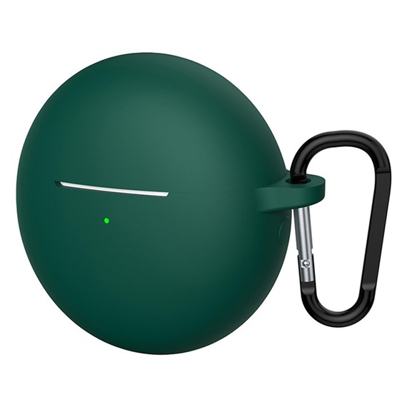 Microsonic Huawei FreeBuds 7i Mat Silikon Kılıf Koyu Yeşil 1
