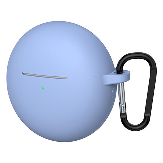 Microsonic Huawei FreeBuds 7i Mat Silikon Kılıf Mavi 1