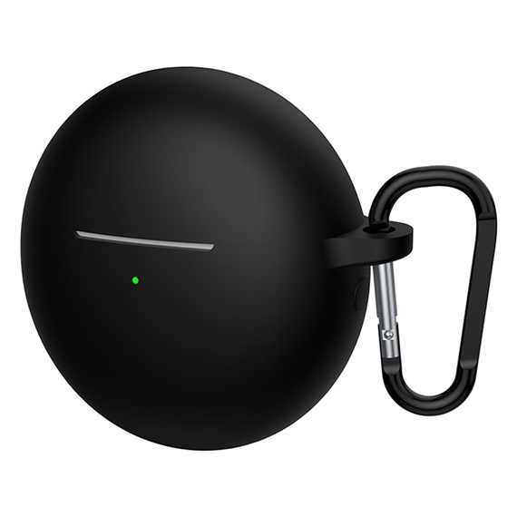 Microsonic Huawei FreeBuds 7i Mat Silikon Kılıf Siyah 1