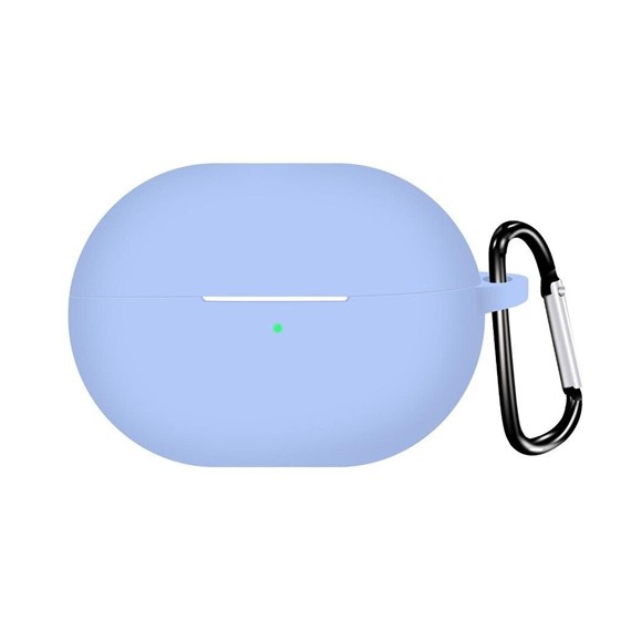 Microsonic Huawei FreeBuds Pro 4 Kılıf Askılı Mat Silikon Mavi 1