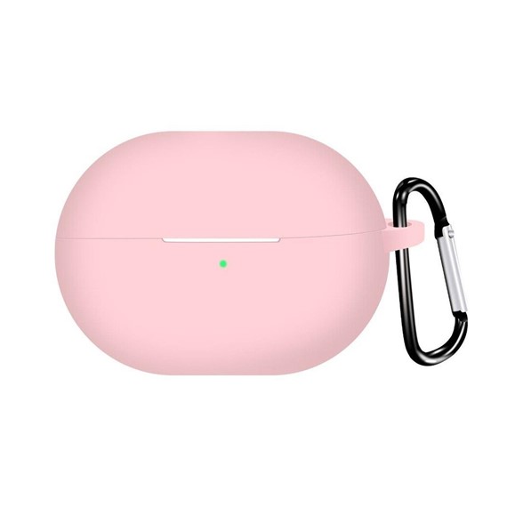 Microsonic Huawei FreeBuds Pro 3 Kılıf Askılı Mat Silikon Pembe 1